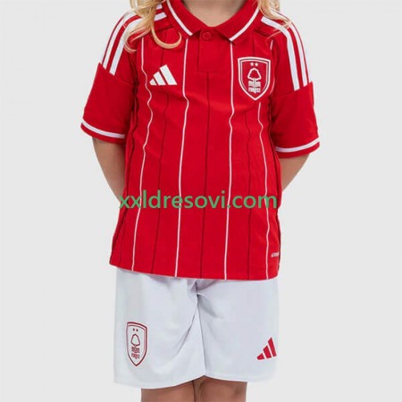 Nottingham Forest Domaći Dječji Nogometni Dres 2025-2026